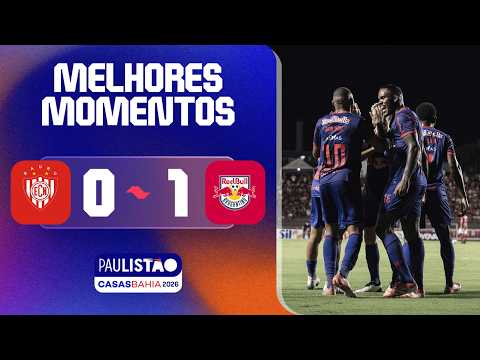 NOROESTE 0 X 1 RED BULL BRAGANTINO  | MELHORES MOMENTOS | 1ª RODADA | PAULISTÃO CASAS BAHIA