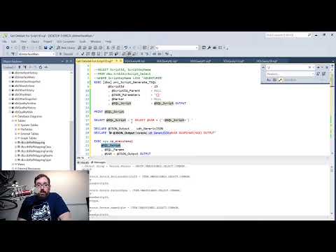 Live Stream Data Driven Script Creation Sql Master Data Management