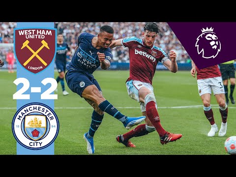 HIGHLIGHTS | West Ham 2-2 Man City | Premier League | Grealish goal!