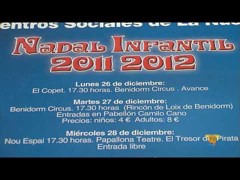 20/12/11 – Presentación Nadal Infantil en La Nucía.