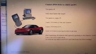 Gm gmc Chevrolet j2534 programming  sps service programming reflash Bosch mastertech mvci mdi