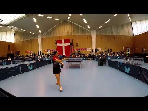 230507 UDM, Da U21, Jocefina Haagensen - Emma Vendelbo Clement