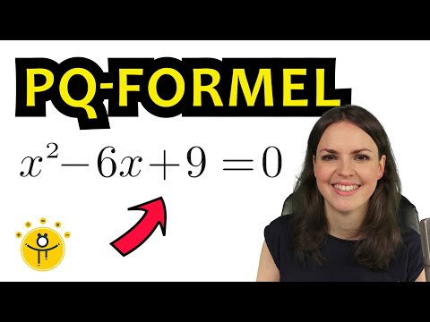 PQ-FORMEL anwenden – NULLSTELLEN berechnen, Lösungsformel, QUADRATISCHE Gleichungen lösen