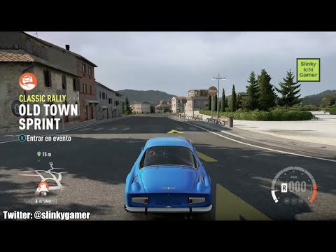 Forza Horizon 2 Gameplay - Renault Alpine A110 - Old Twon Sprint