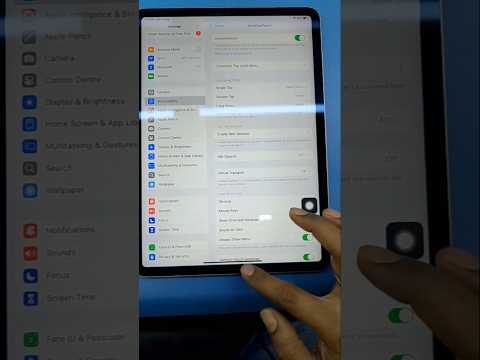 How to add Home Button 🔘 in iPad Pro 11 |