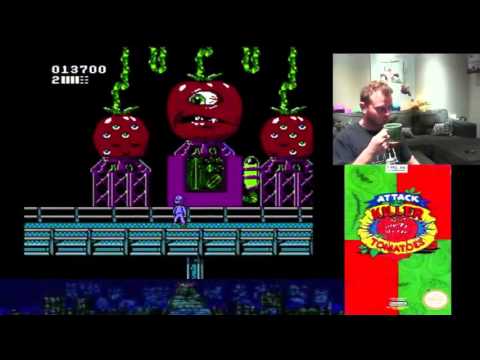 Attack of the Killer Tomatoes NES
