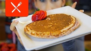 Strawberry Banana Pancake | Cooking with Kara Ep. 3 | Tiger Fitness