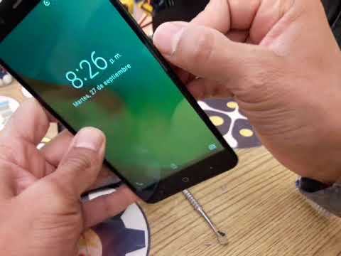 celular zte no le funciona el touch, no responde, no se mueve, se congela, se traba,  no desliza