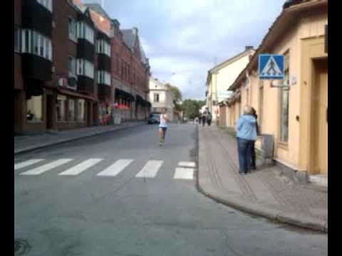 Målgång för topp fem på Norasjön runt 2010