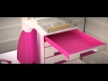 Leitz Schubladenbox Wow Cube 4 Pink