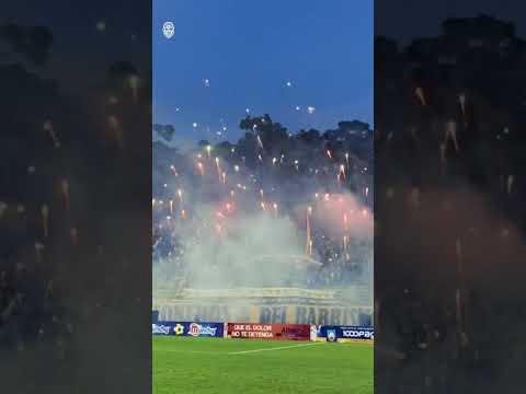 "Recibimiento de la Avalancha Sur - Deportivo Táchira vs Monagas" Barra: Avalancha Sur &bull; Club: Deportivo Táchira