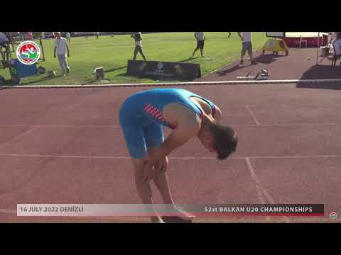 400m [M], zlatni MARKO OREŠKOVIĆ - Prvenstvo Balkana za juniore i juniorke 2022