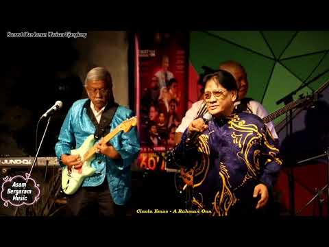 Ramai lelaki menangis kerana lagu ini..Cincin Emas - A Rahman Onn ..Live @ Laman Warisan Sijangkang