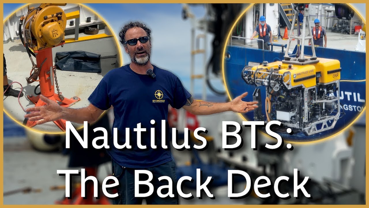 Behind-the-Scenes of E/V Nautilus: Back Deck | Nautilus Live