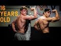 SHREDDED 16 YEAR OLD. Full Chest & Back Workout.