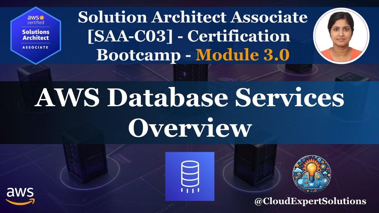 SAA-C03 Module 3.0  - AWS Database Services Overview