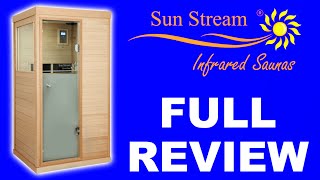Sunstream Sauna Evolve Mini UPDATED MODEL Review for 2025