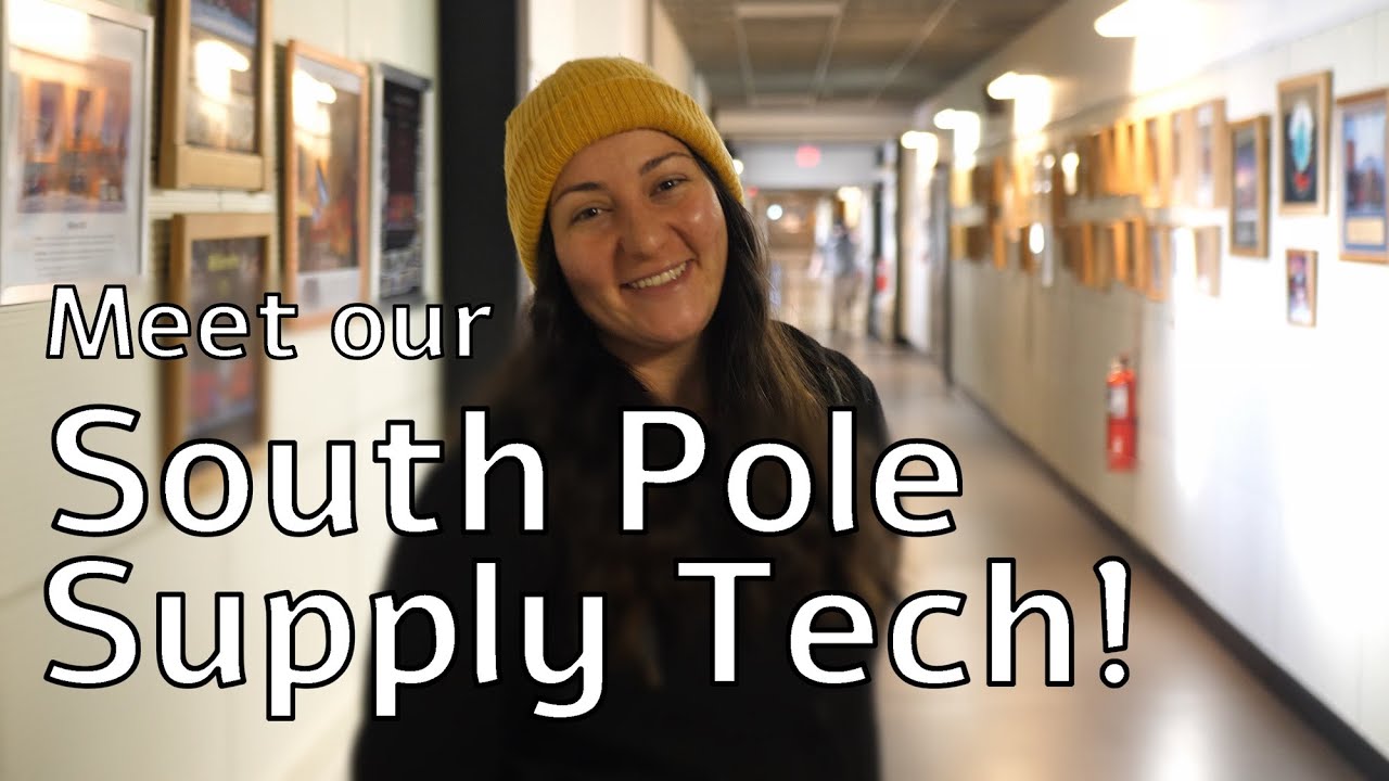 Toni Traub - Our supply tech at the South Pole!