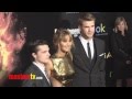 The Hunger Games Premiere Jennifer Lawrence Liam Hemsworth Miley Cyrus