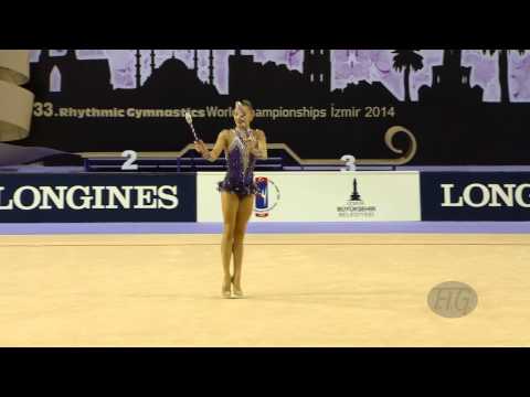 STANIOUTA Melitina (BLR) - 2014 Rhythmic Worlds, Izmir (TUR) - Qualifications Clubs