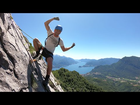 SENZA MANI! Ferrata Centenario Monte Grona (Como)