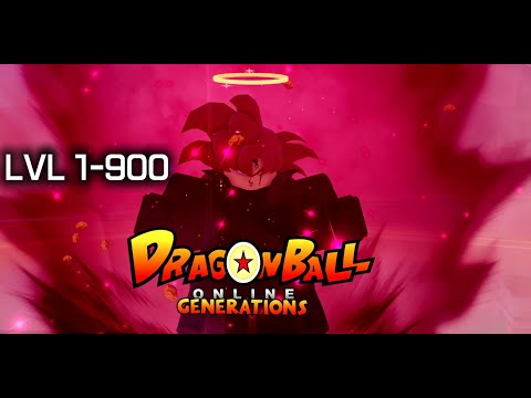 LVL 1-900 VERY VAGUE BEST WAY TO LEVEL UP ┃Dragon Ball Online Generations.
