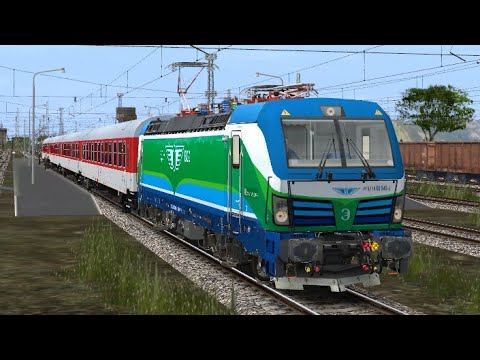 Trainz 12: Varna - Sofia with fast train; Mezdra - Sofia (Part 4/4)