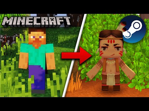 Minecraft but it's a Chinese clone on Steam (Mini World Block Art)