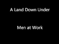 Men At Work A Land Down Under 