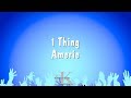 1 Thing - Amerie (Karaoke Version)