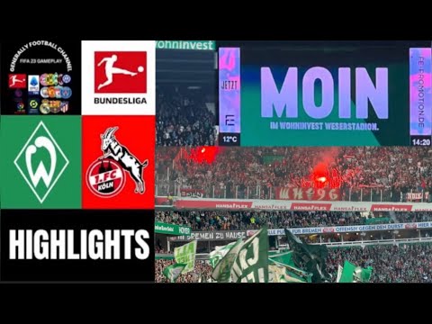 SV Werder Bremen vs FC Köln  5.Spieltag Bundesliga Highlights