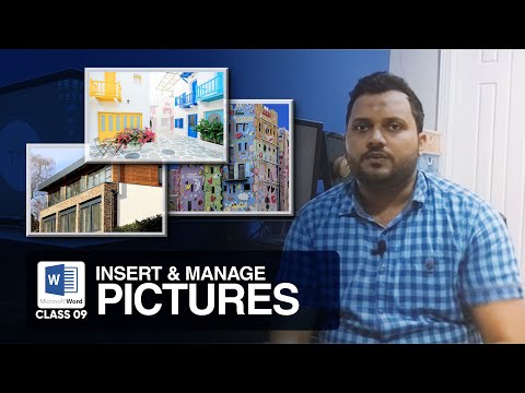 Insert Managing Pictures | Class 9 | Microsoft Word Complete Training Course | اردو हिंदी