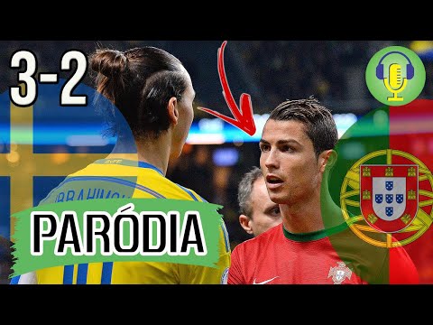 ♫ QUANDO CRISTIANO RONALDO E IBRAHIMOVIC SE ENFRENTAM É ISSO QUE ACONTECE | Paródia Lençol Dobrado