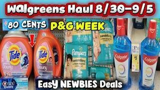 Walgreens Haul 8/30-9/5 P & G WEEK || TONS OF DEALS | EASY FRIENDLY DEALS 