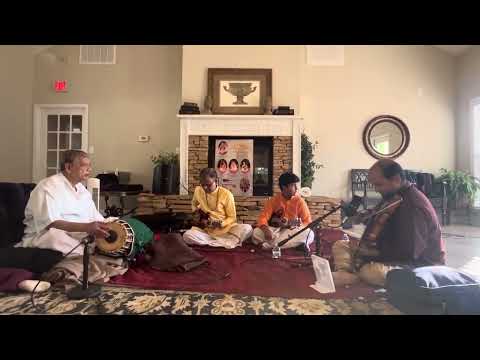 Sri U P Raju -Shobillu Saptaswara-- Mandolin concert in Huntsville
