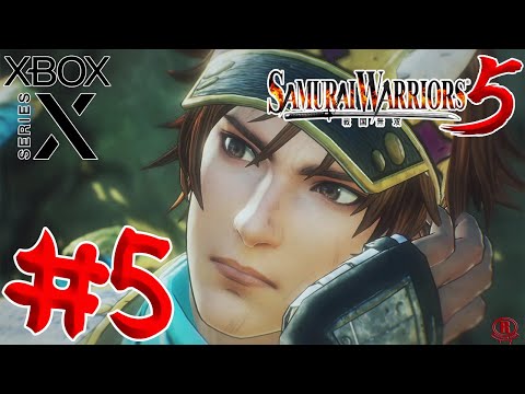 Samurai Warriors 5 (XSX) Mitsuhide - Gameplay Walkthrough Part 5 - Ch.5: A Crescent Moon [4K 60FPS]