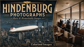 The Hindenburg in Rare Photographs: Three Days to America | HD Colorized Photographs