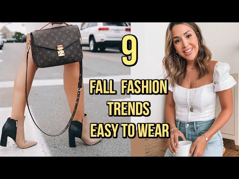 9 FALL FASHION Trends That Are EASY To Wear In 2019!