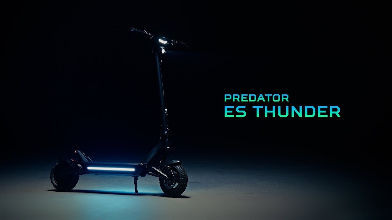 Acer E-Scooter Predator Thunder Schwarz / 20 km/h
