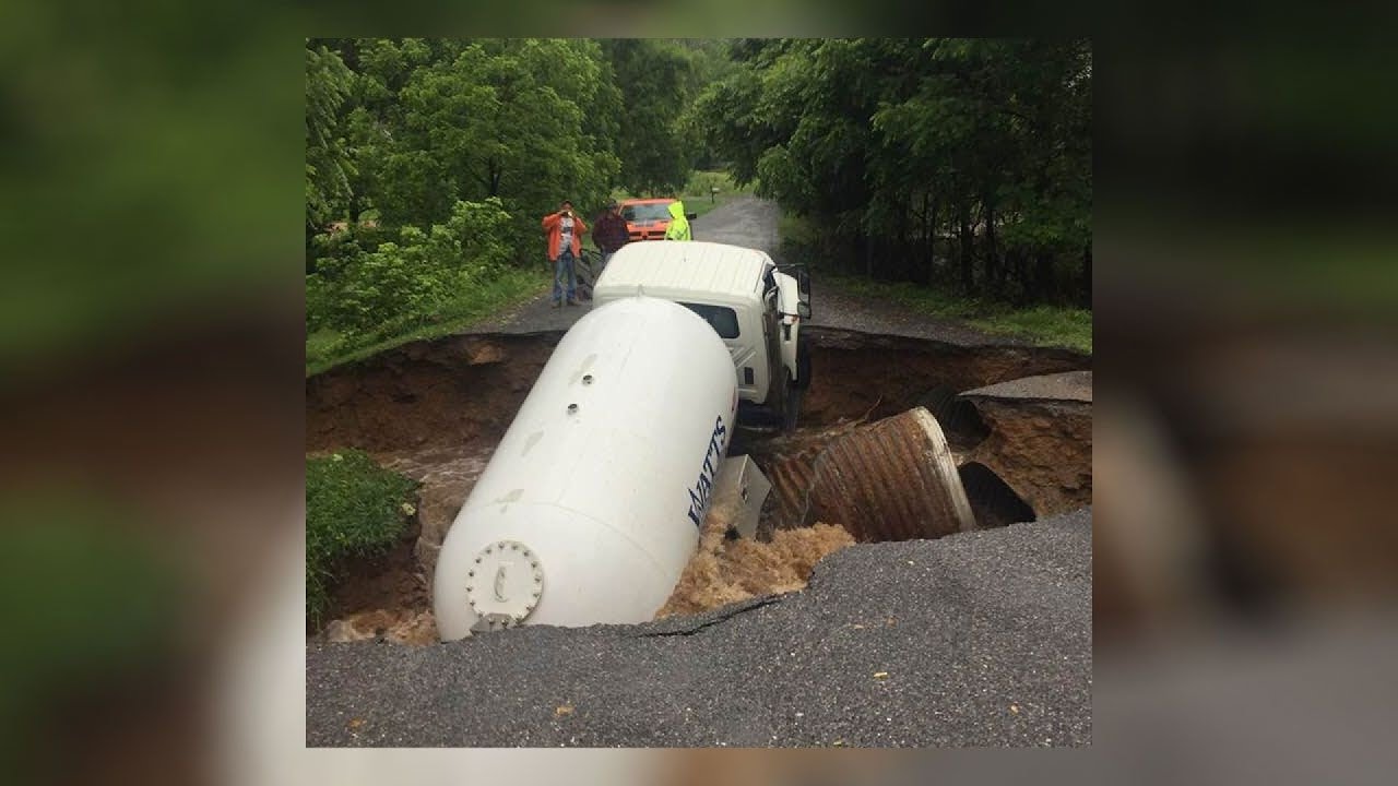 Rain and flooding causes road closures, evacuations, crashes