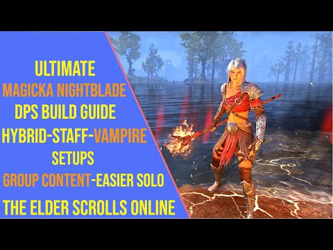 Ultimate Magicka Nightblade DPS Build Guide for ESO Update 45