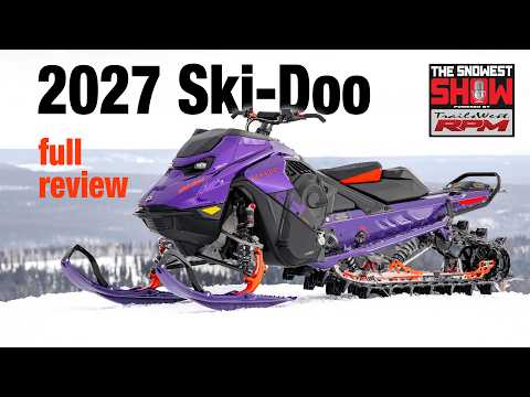 The 2027 Ski-Doos are here! We cover every single update. Ski-Doo engineers in studio.