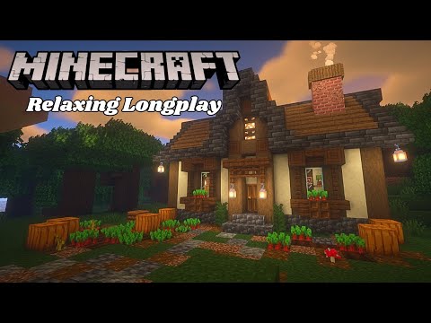 Secrets of the Cozy Dark Oak House | Minecraft Relaxing Longplay