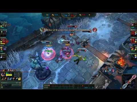 Vi and Kalista never learn not to mess with Karma
