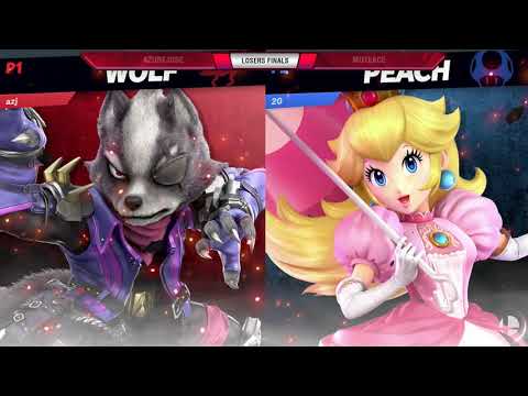 VS Weekly 6/13/19 - Losers Finals - AzureJose (Wolf) vs MuteAce (Peach) - Part 1 - SSBU