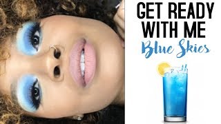 GRWM: Blue Skies Eyeshadow Look | The Brown Perfection