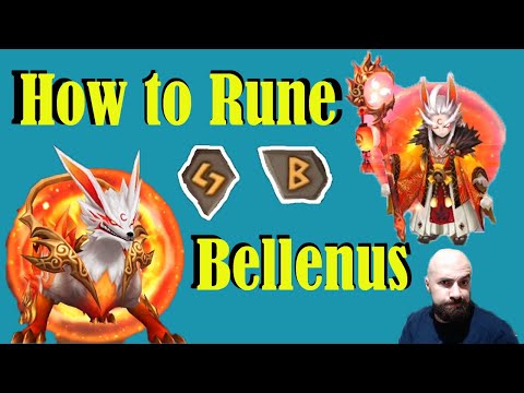 How to Rune Bellenus (fire druid) & how to use him