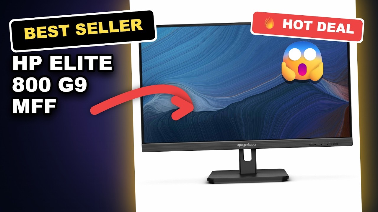 HP Elite 800 G9 MFF Review: The Best Business Desktop for 3-Monitor 4K Work? review video