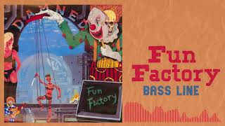 The Damned - Fun Factory (Bass Line)