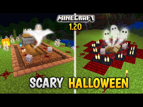😱 Ultimate Halloween Builds & Hacks in Minecraft